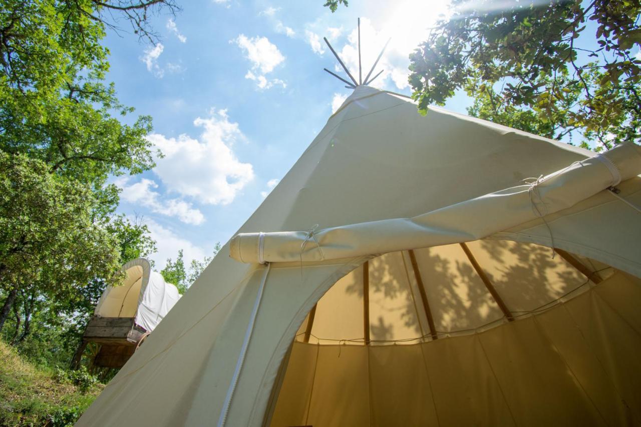 Camping Le Colorado Rustrel Kültér fotó