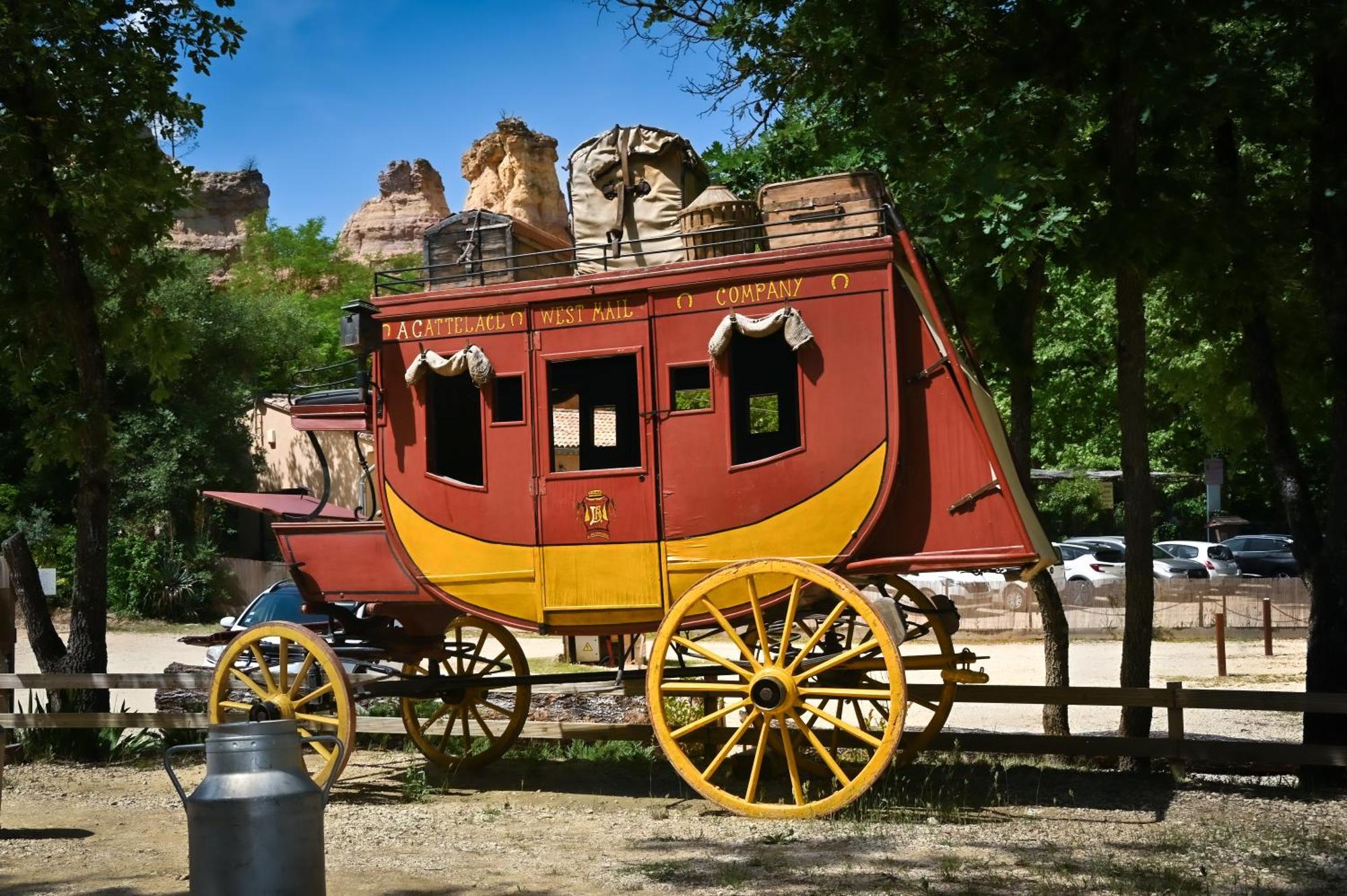 Camping Le Colorado Rustrel Kültér fotó