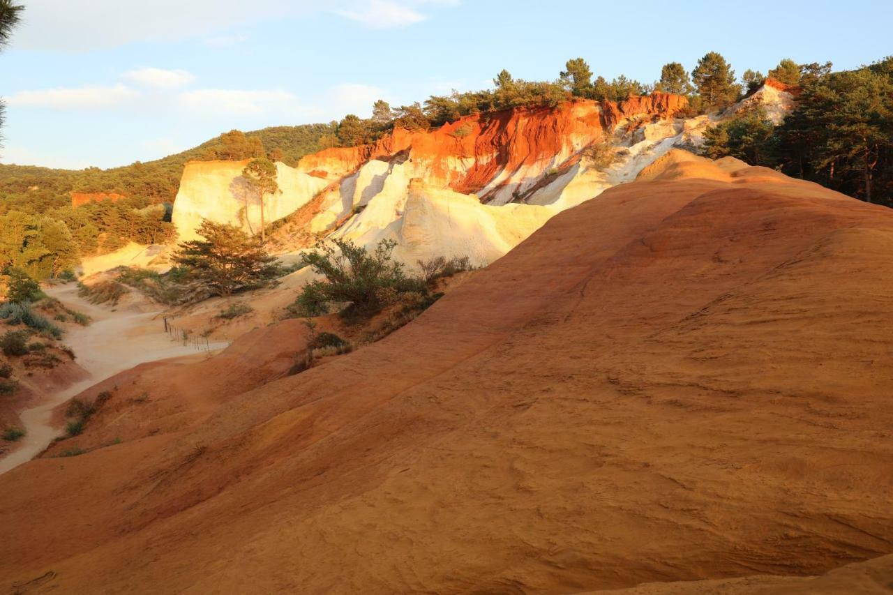 Camping Le Colorado Rustrel Kültér fotó